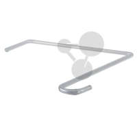 Spojovací trubice se 2 ohyby a zahnutým koncem, 200 x 200 mm x 90°