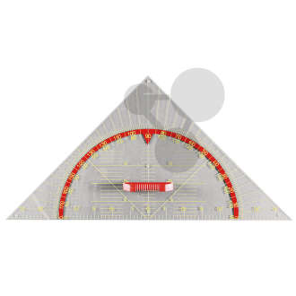 Geometrický trojúhelník 45°, 80 cm