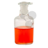 Lahvička s kapátkem, AR sklo, čirá, 100 ml
