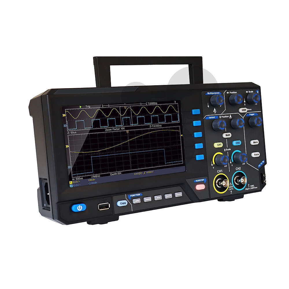 Dvoukanálový digitální osciloskop 10 MHz